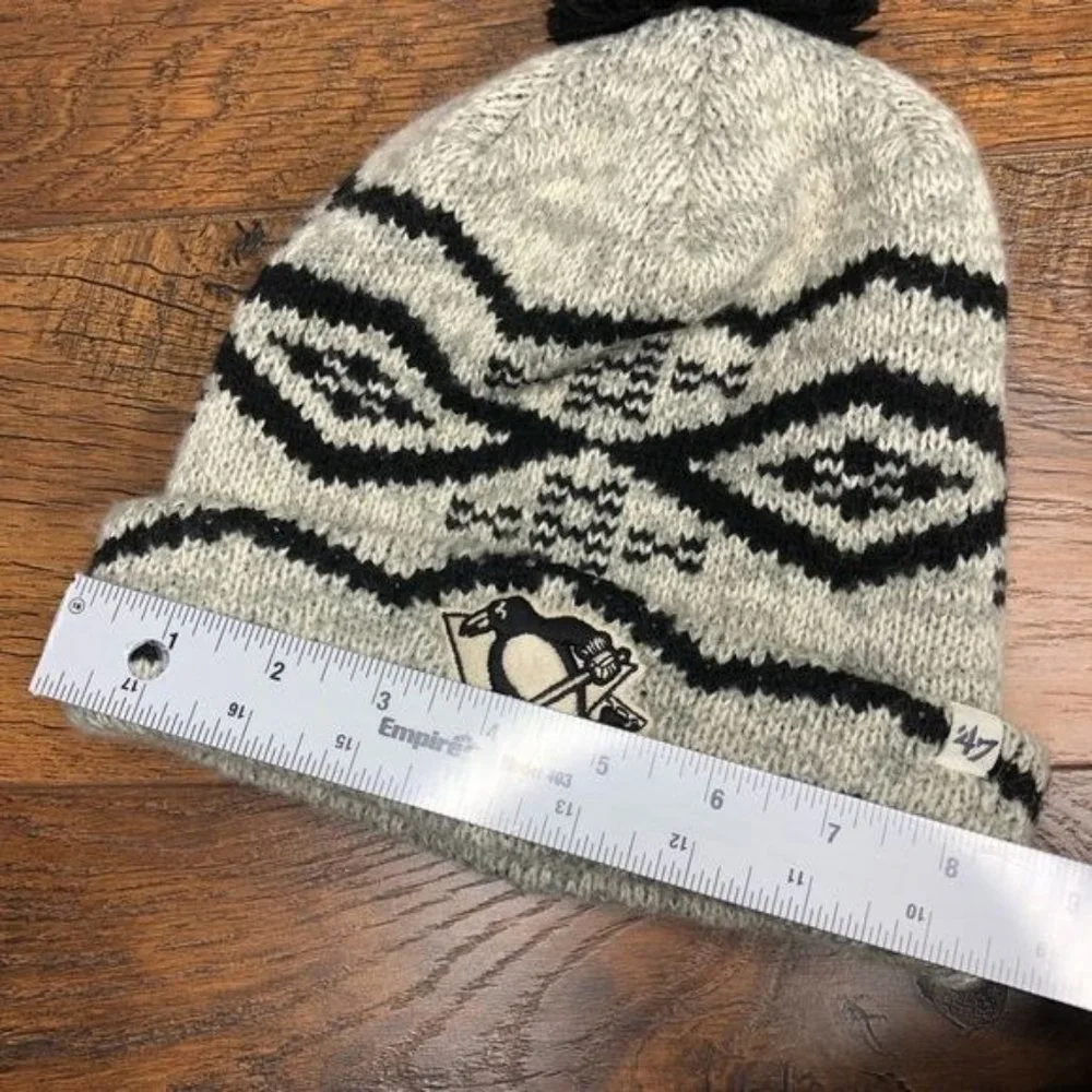 NHL Pittsburgh Penguins‎ Pom Pom Beanie - One Size